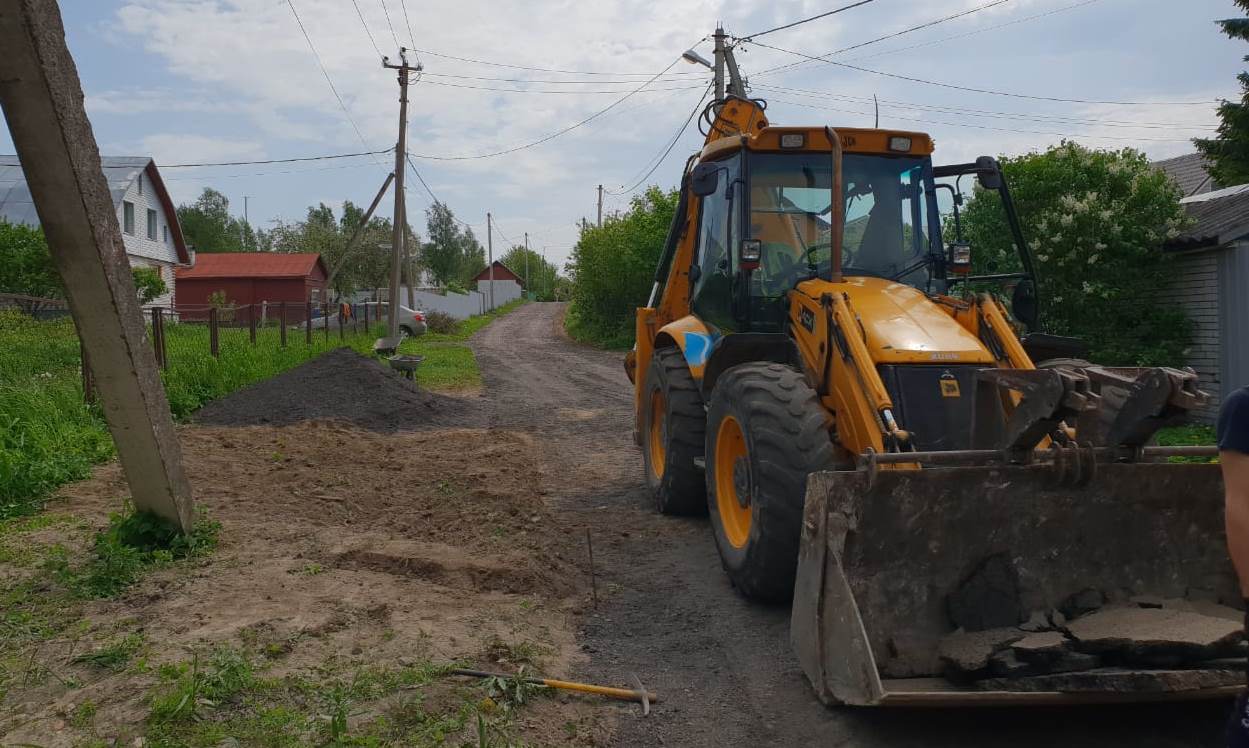 ДОРОЖНЫЙ РЕМОНТ В ДЕРЕВНЕ КУЯЛОВО